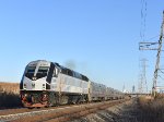NJT Train # 59 with PL42AC # 4016 on the point 